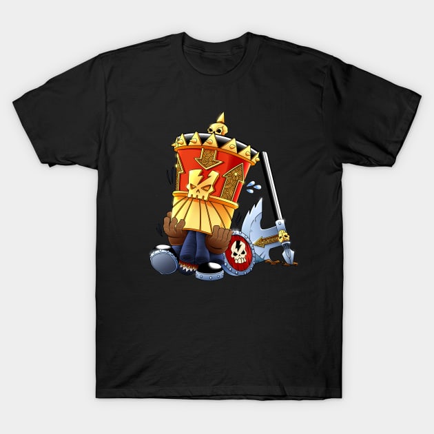 Big Hat Dwarf T-Shirt by TheFluffenhammer